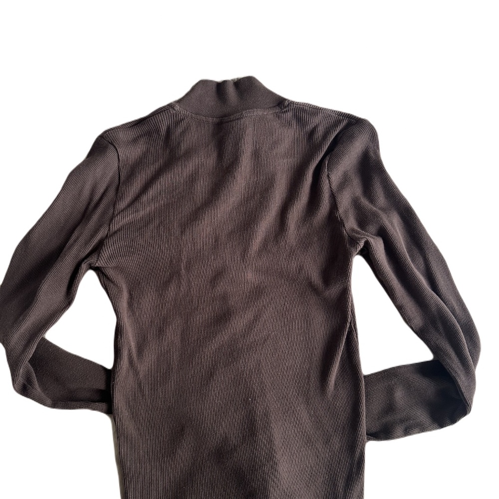 TNA Ribbed Half Zip Top - Picture 3 of 3